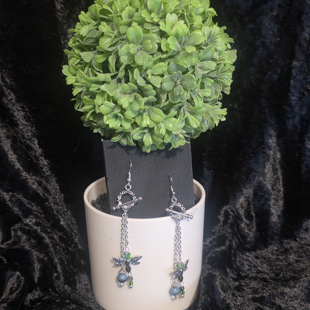 Handmade Dragonfly Dangles